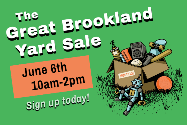 The Great Brookland Yard Sale