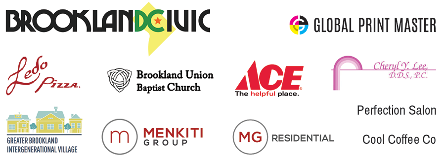 Great Brookland Yard Sale Sponsors